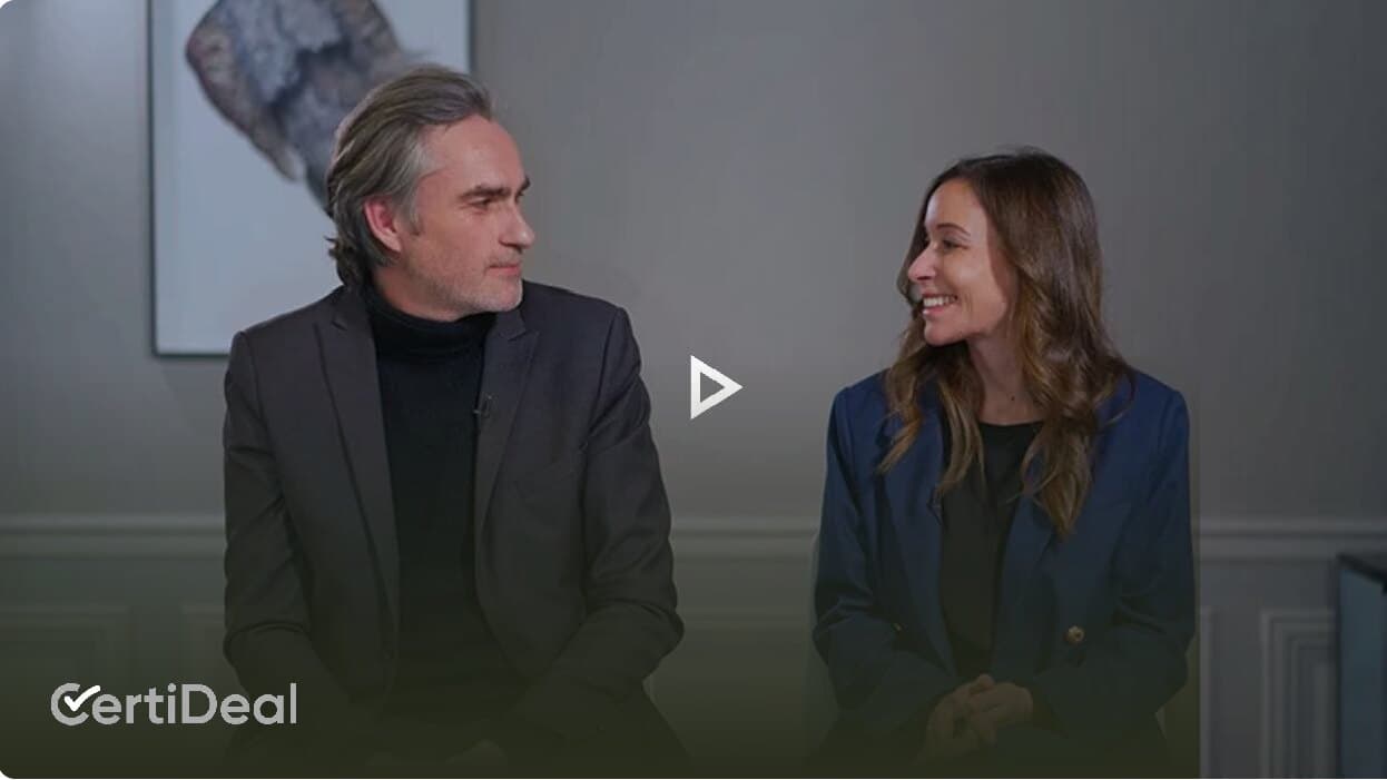 Témoignage vidéo des dirigeants de CertiDeal
